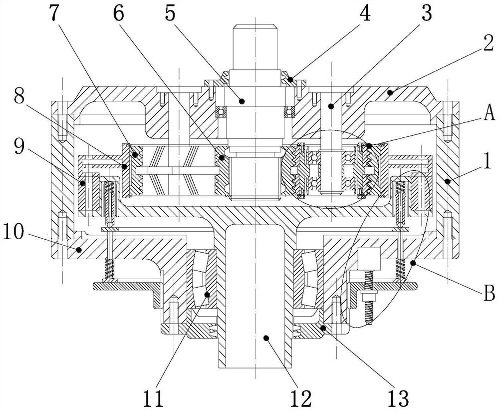 GTF engine gearbox with adjustable supporting rigidity