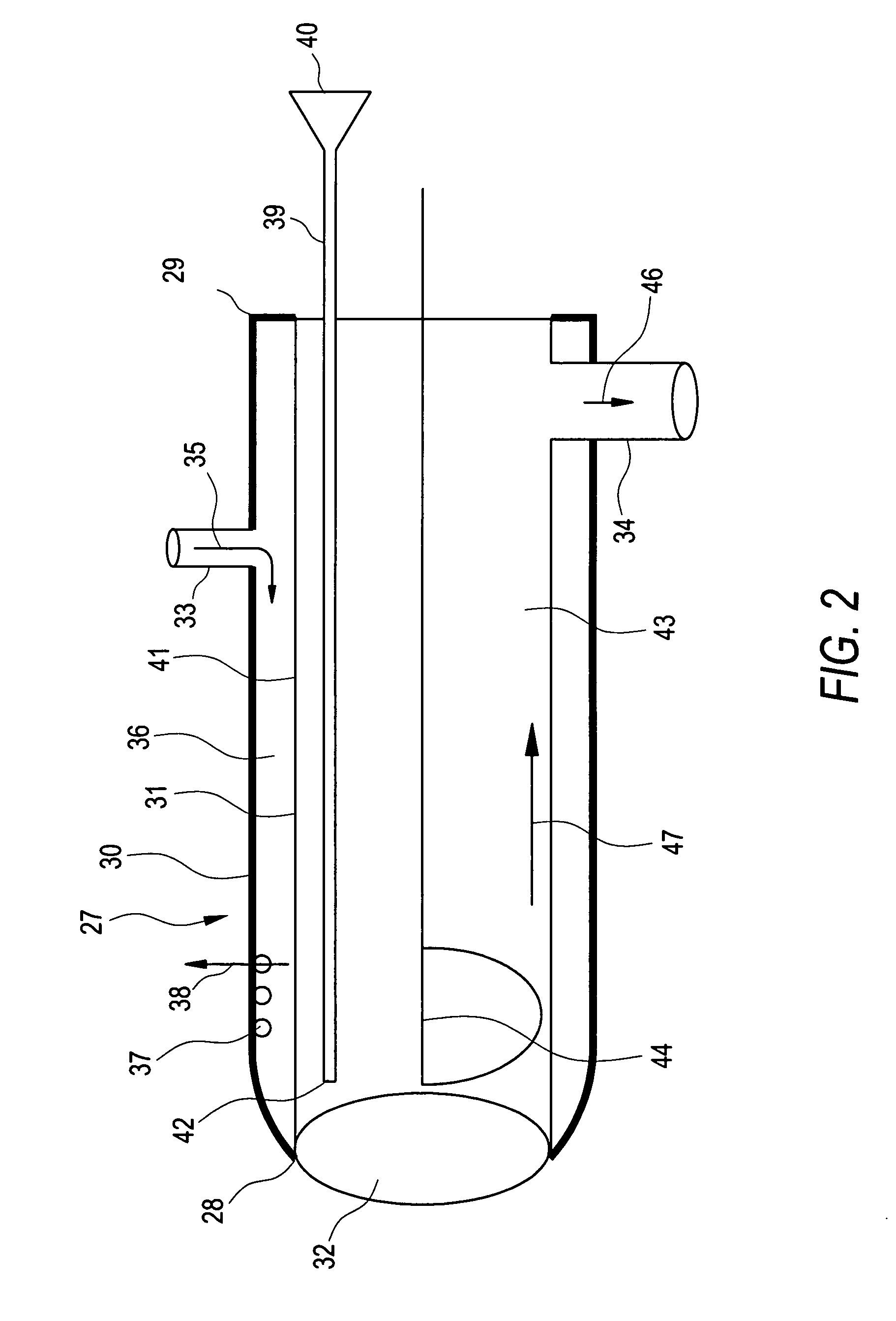 Efficient continuous flow irrigation system