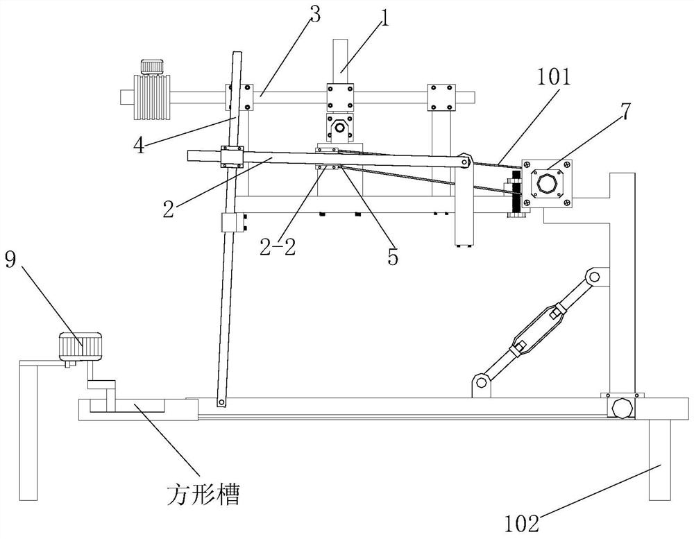 A dual-urgent turning and shaking mechanism