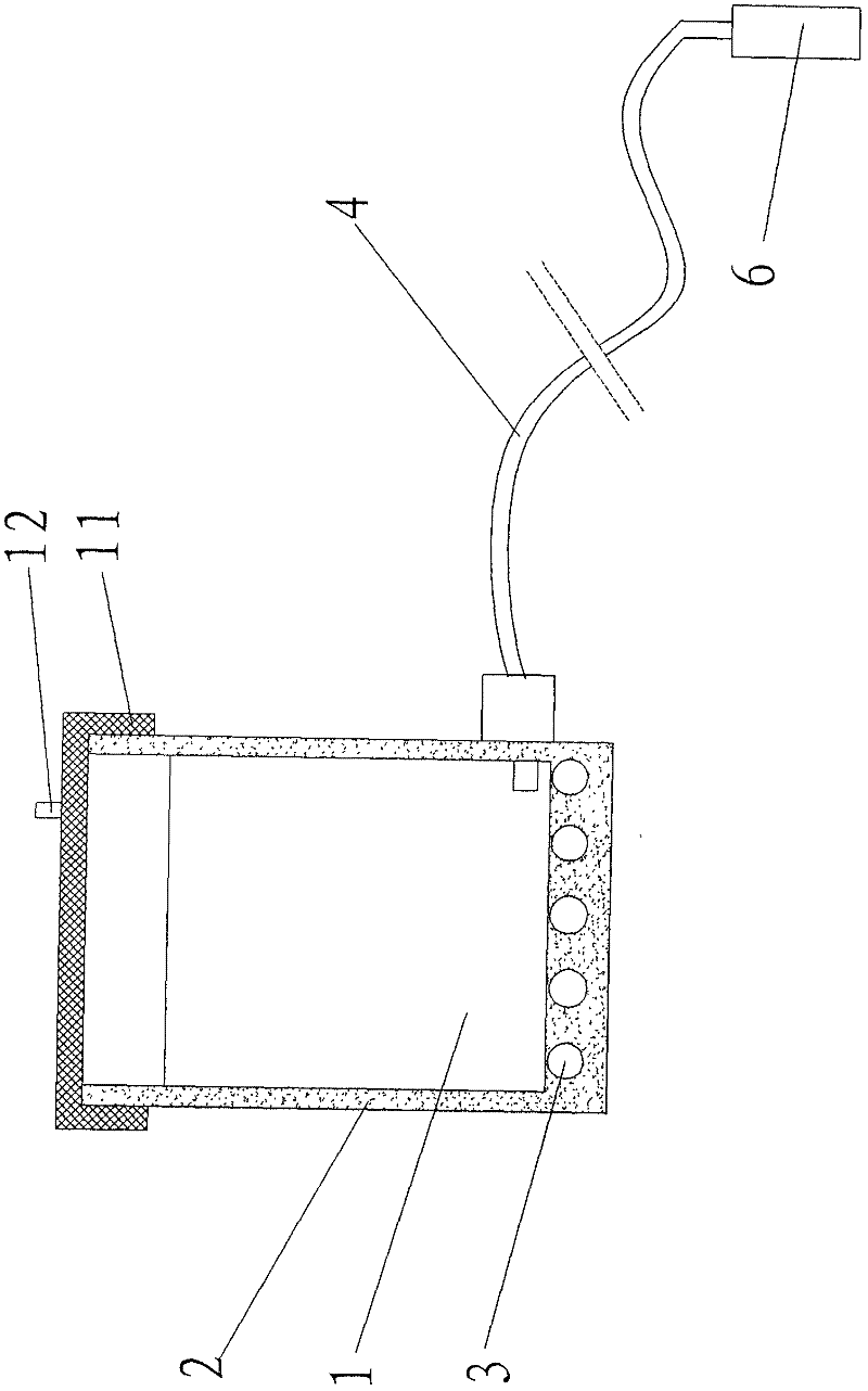 Industrially-used glue-applying device