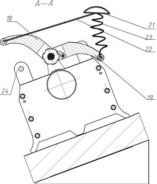 Double-circuit drive rotary lifting permanent magnet