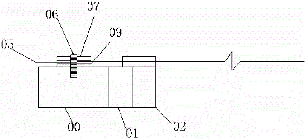 Roller compacted concrete dam structural condition monitoring system and monitoring method