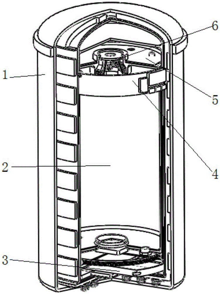 Hazardous chemicals intelligent storage device