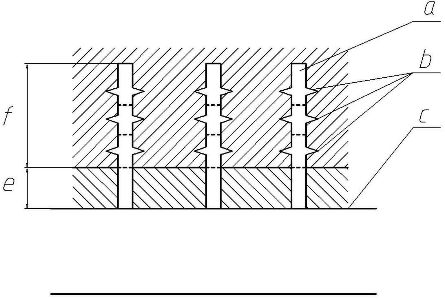 Stratified blasting method for coal mine hard roof