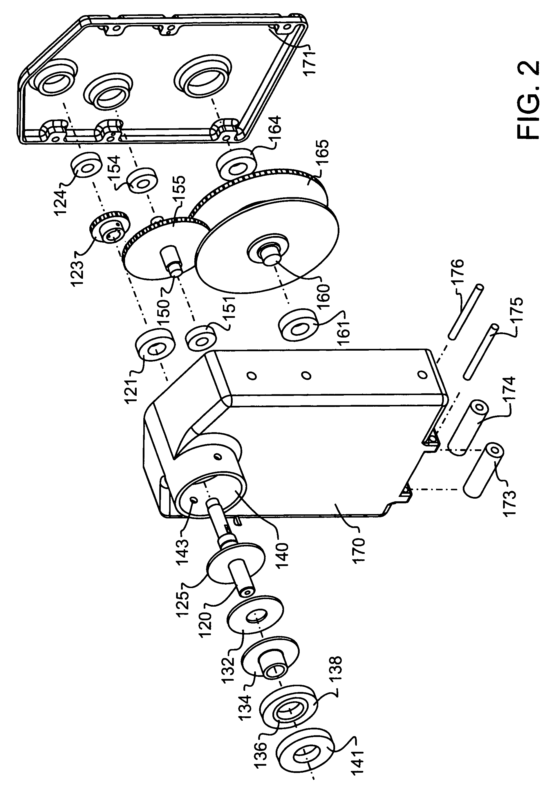 Boat lift using one-way clutch