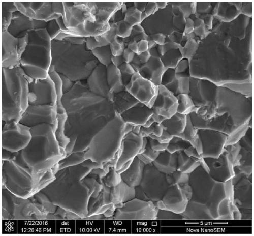 A high density tib  <sub>2</sub> Preparation method of ceramic target