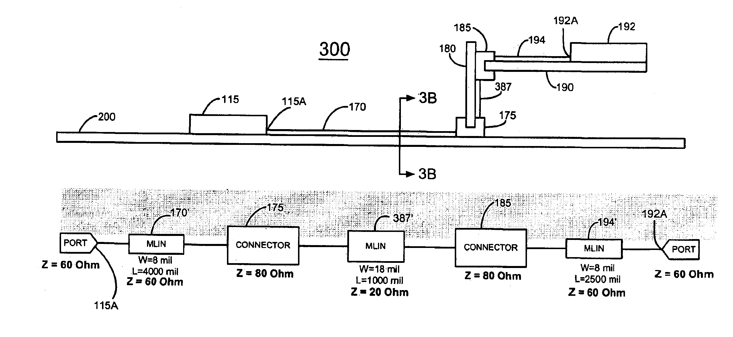 Information handling system including a bus in which impedance discontinuities associated with multiple expansion connectors are reduced