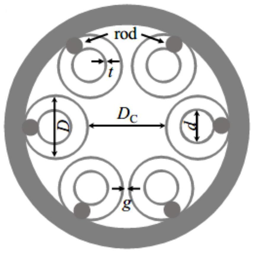 Hollow anti-resonance optical fiber