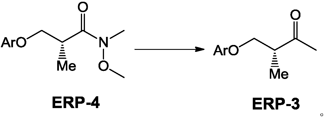 (3R)-2-iodo-4-benzyloxy-3-methyl-1-ene compound as well as preparation method and application thereof