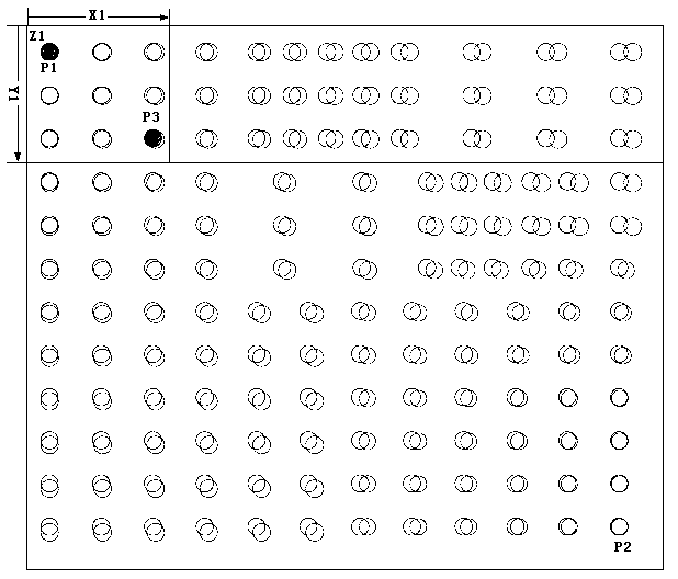 Soft board detection partition position-alignment correction method