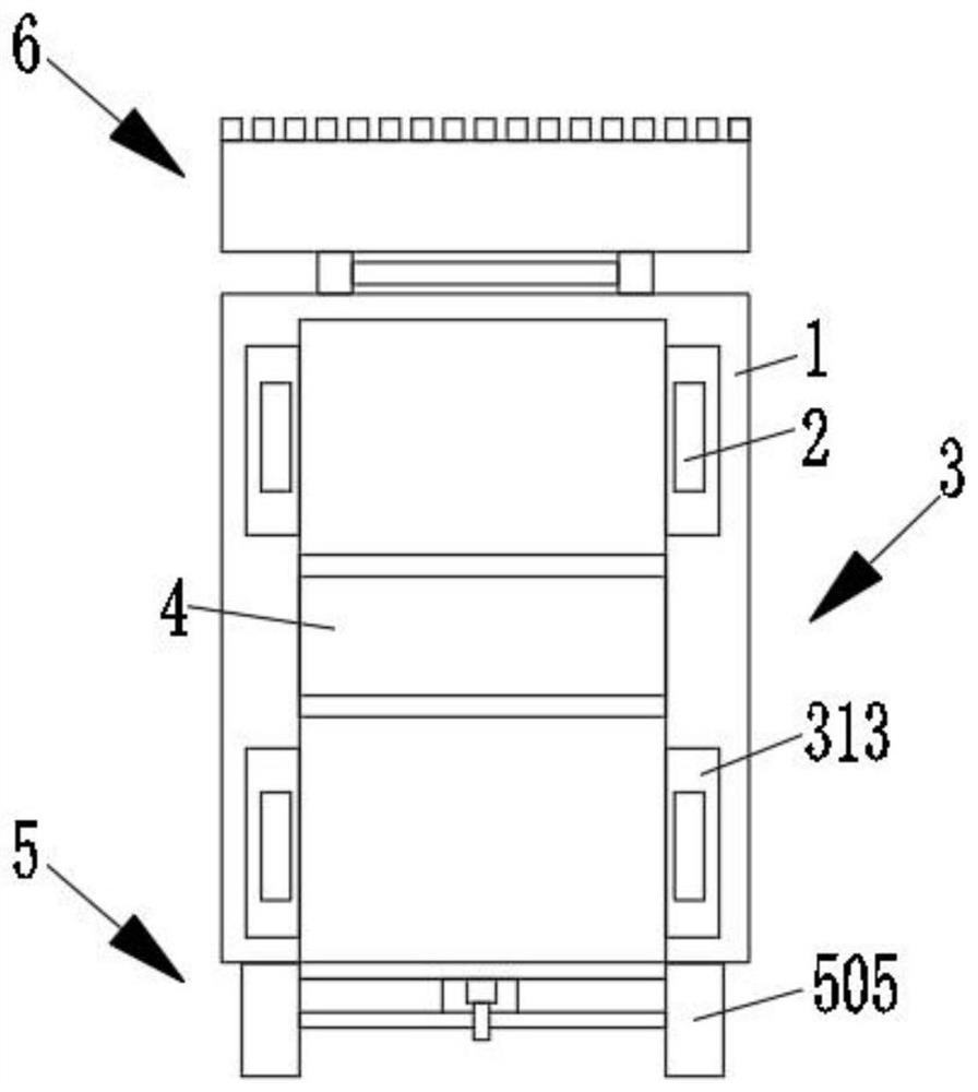 Leveling device for road and bridge construction