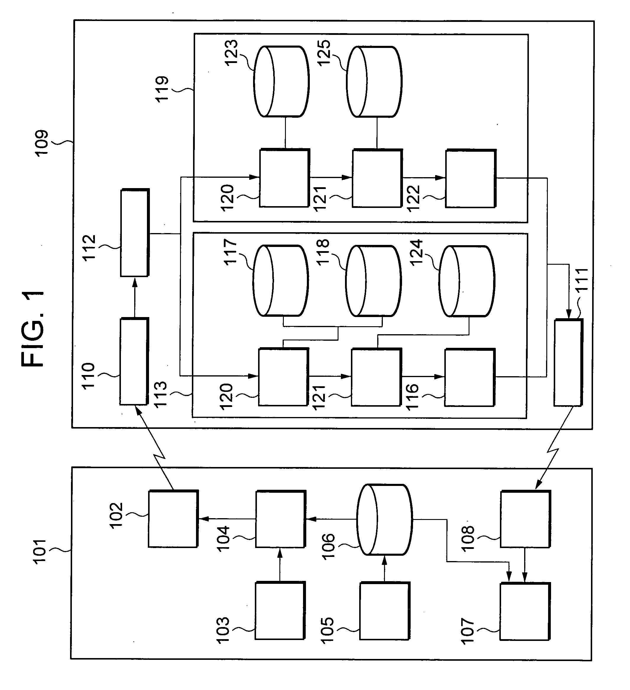 Cellular terminal image processing system, cellular terminal, and server