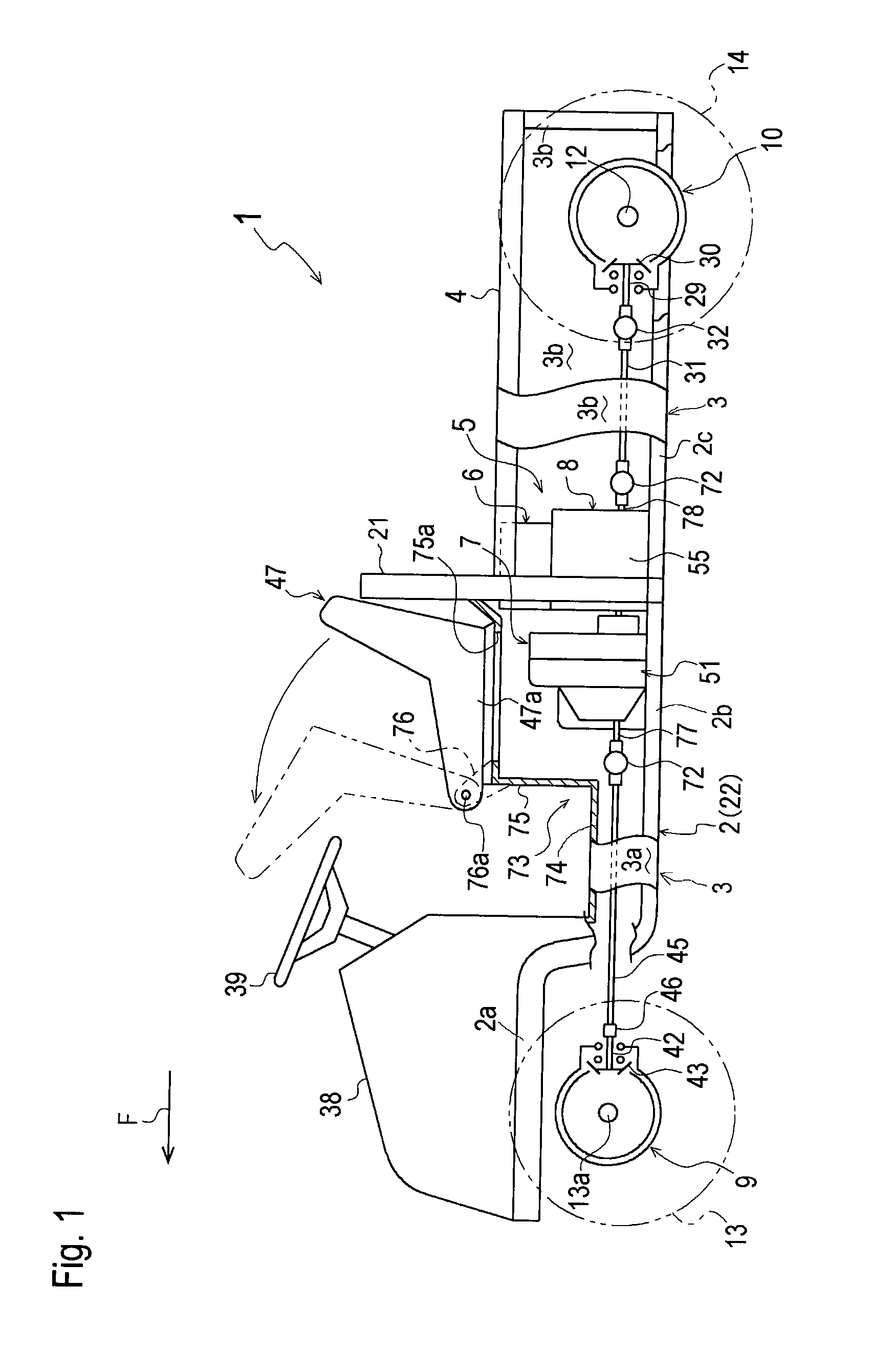 Power unit and vehicle equipped with it