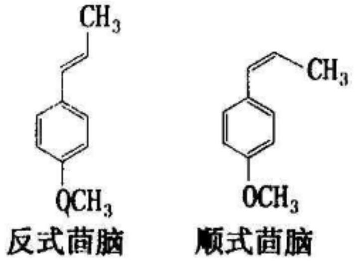 A production process for preparing anethole by catalyzing the dehydration of p-methoxyphenylpropanol