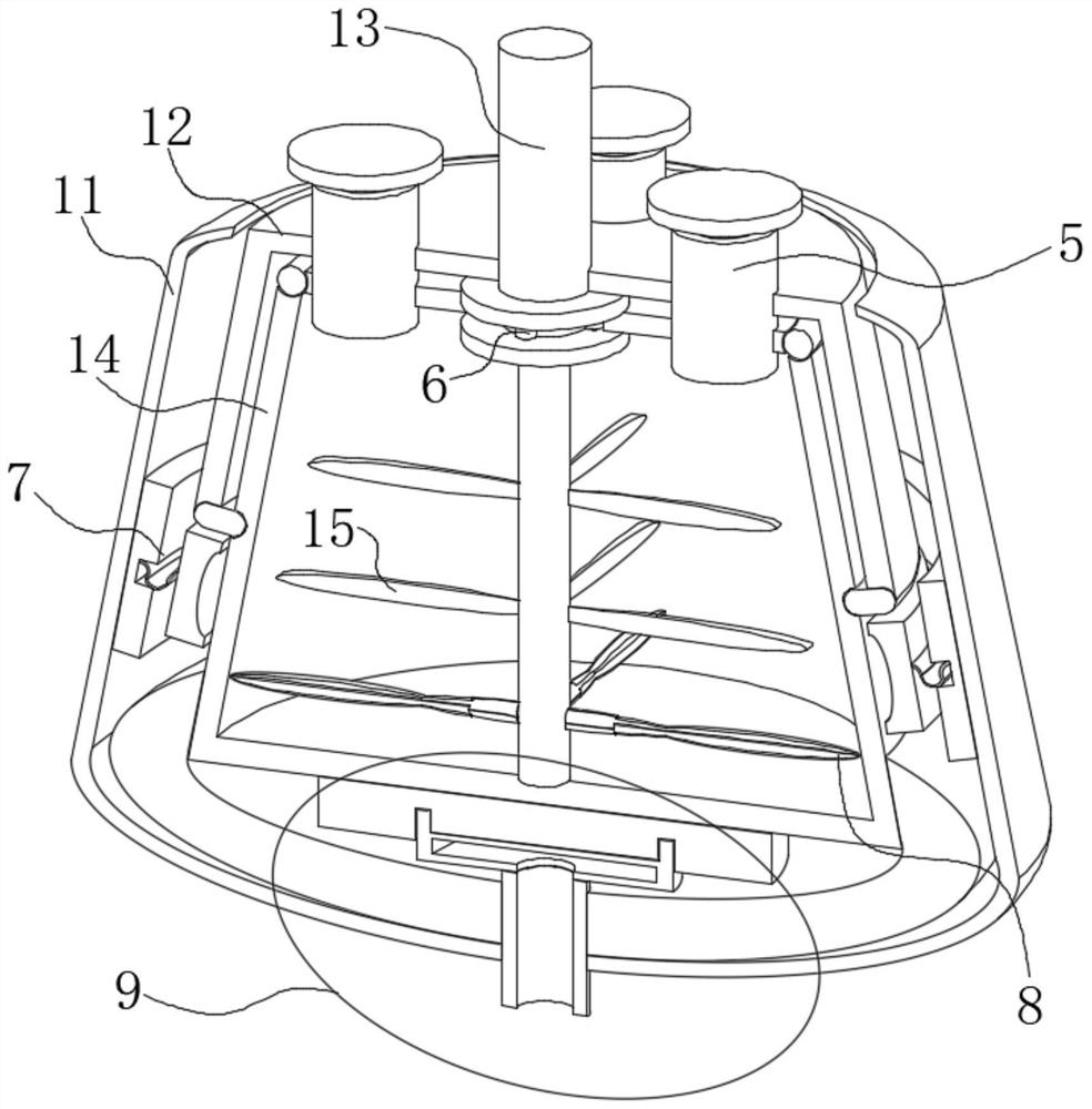 Novel reaction kettle for industrial chemical industry