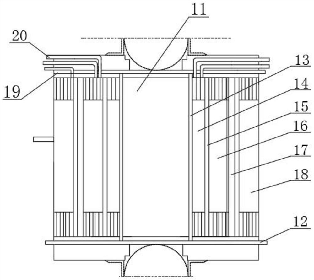 Special oil-immersed energy-saving transformer for three-phase oil field