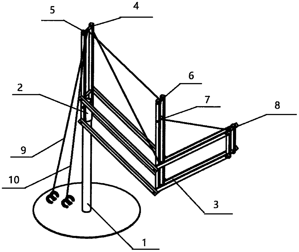 Passive microgravity simulator