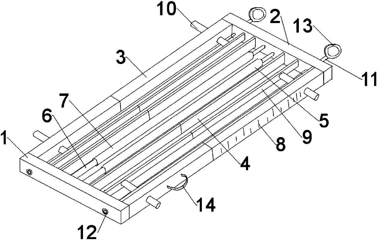 Cultivating-bag two-side sealing device