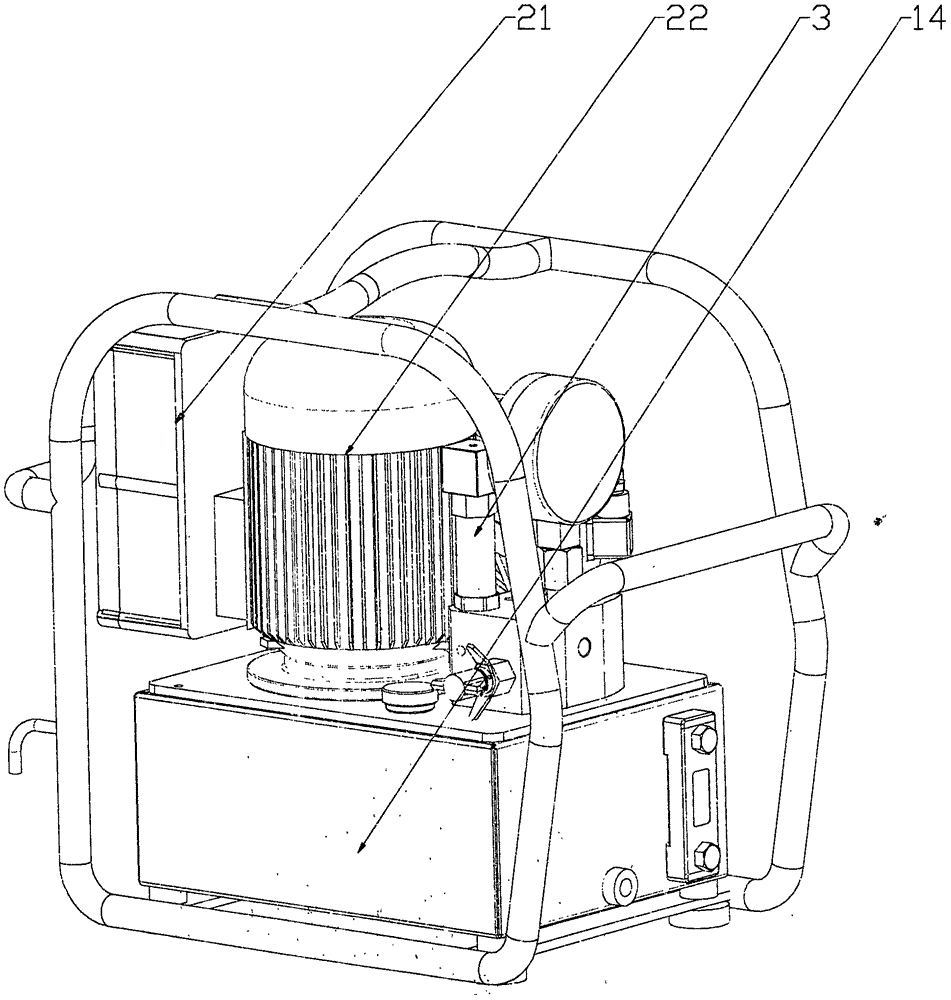 Ultrahigh-pressure automatic stretching pump