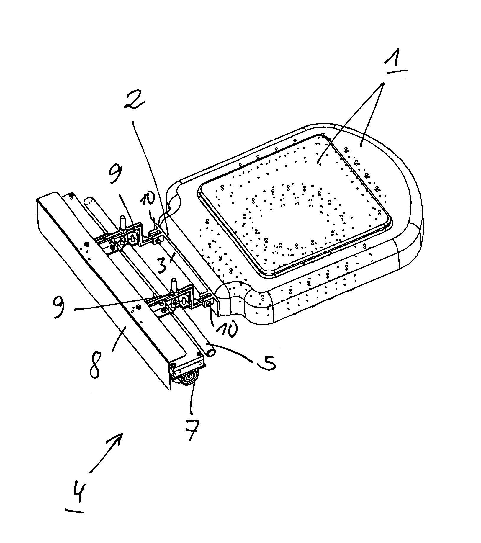 Climbing Robot for Travelling over Adhesive Surfaces