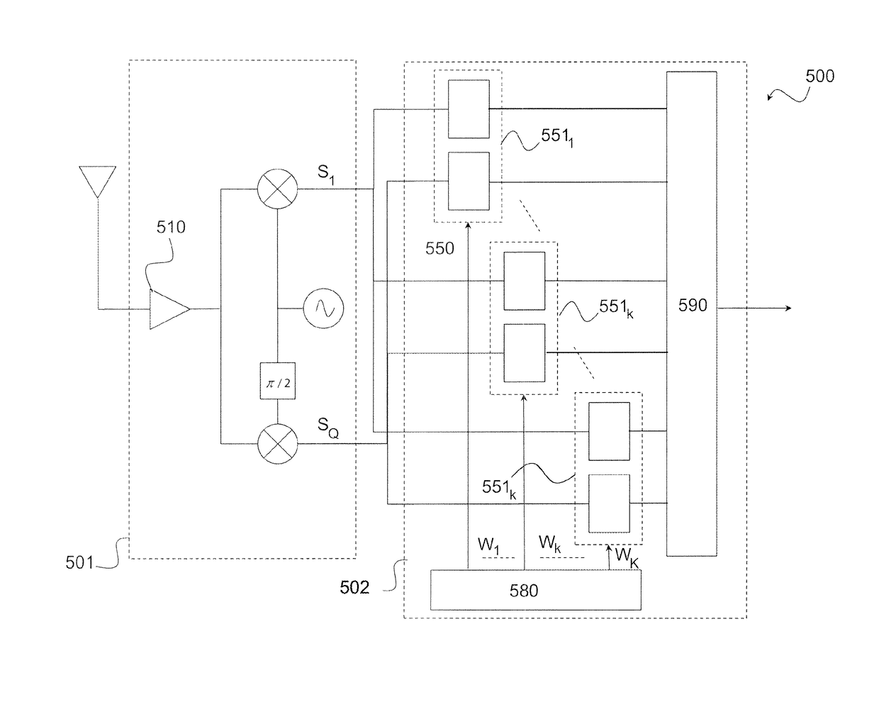 Intermittent UWB receiver