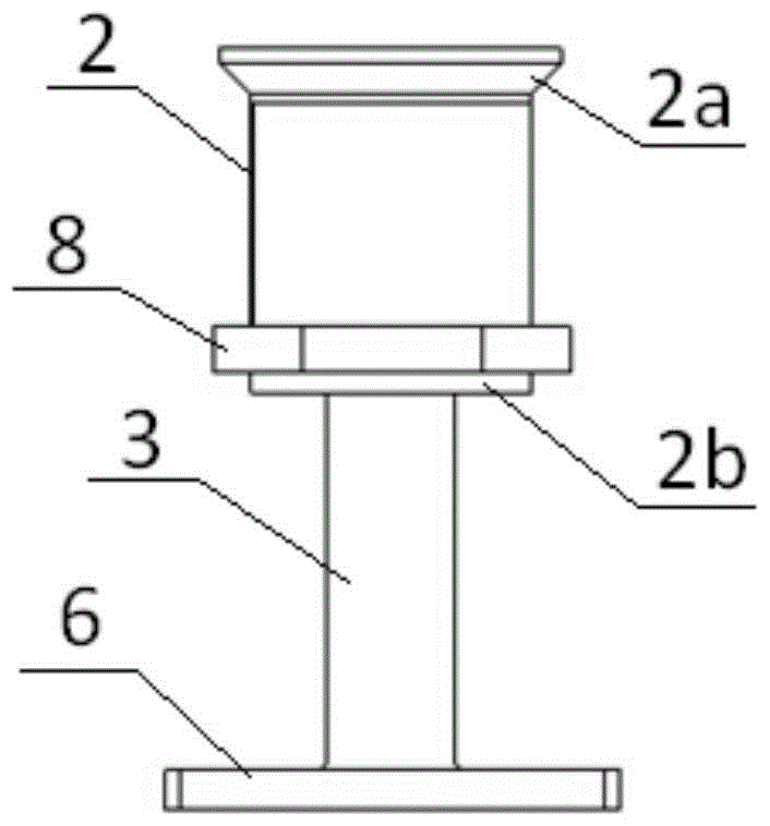 A front panel with a locking device