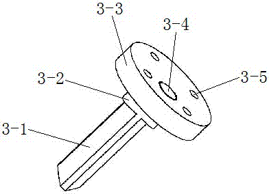 Vortex street meter body structure for small-aperture pipeline flow measurement