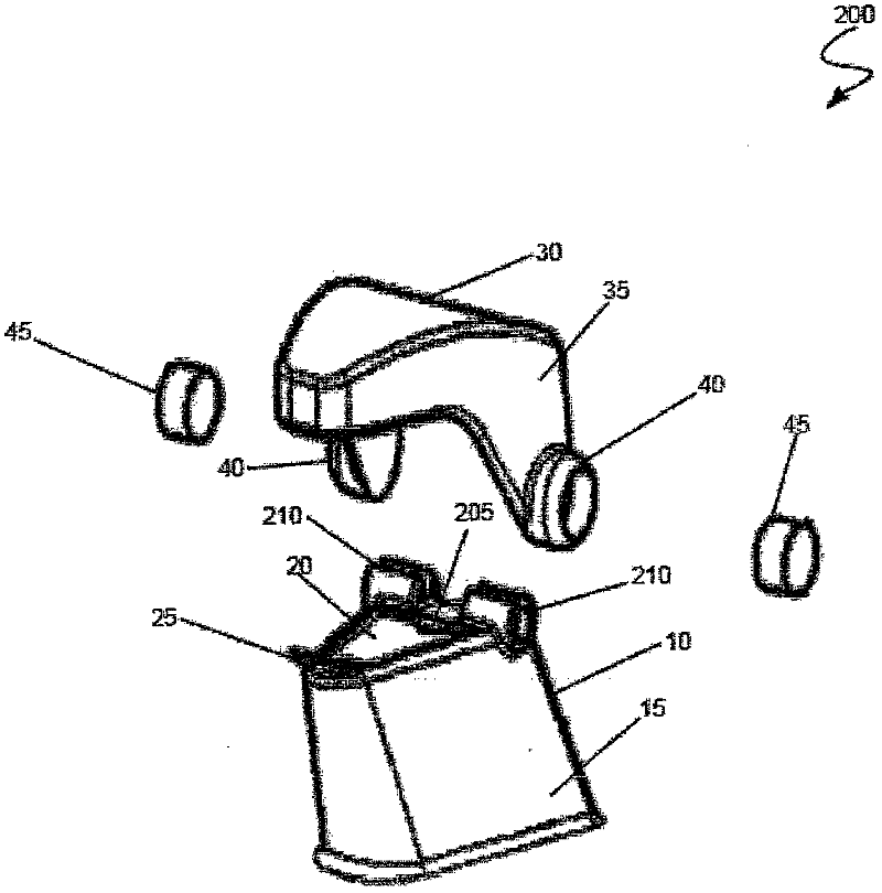 swing lid device