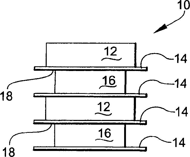 Method of preventing short circuiting in a lithium ion battery