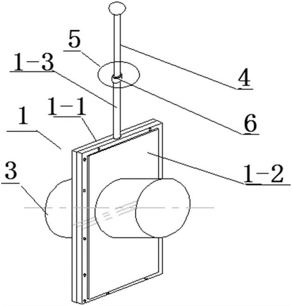 Paddy field water-level drainage and irrigation control device