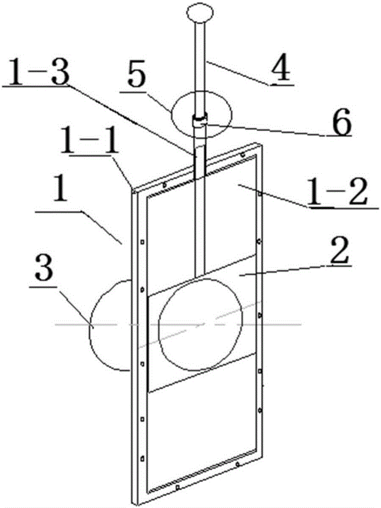 Paddy field water-level drainage and irrigation control device