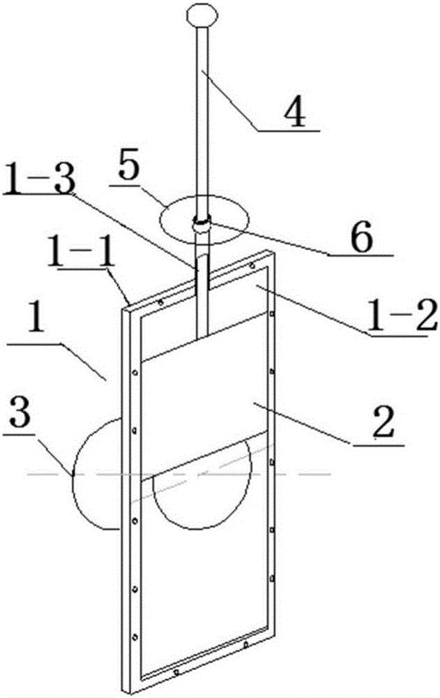 Paddy field water-level drainage and irrigation control device