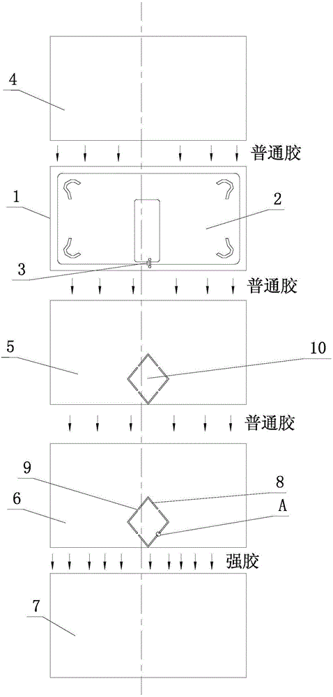 Frangible electronic label resistant to metal