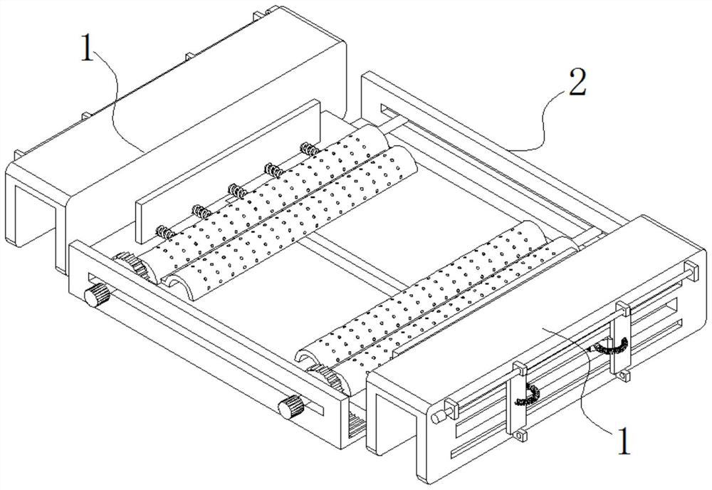 A support structure for hybrid ssd