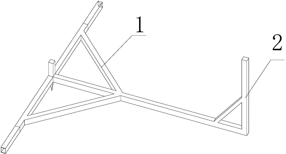 Power line quick pit distribution device and pit distribution method