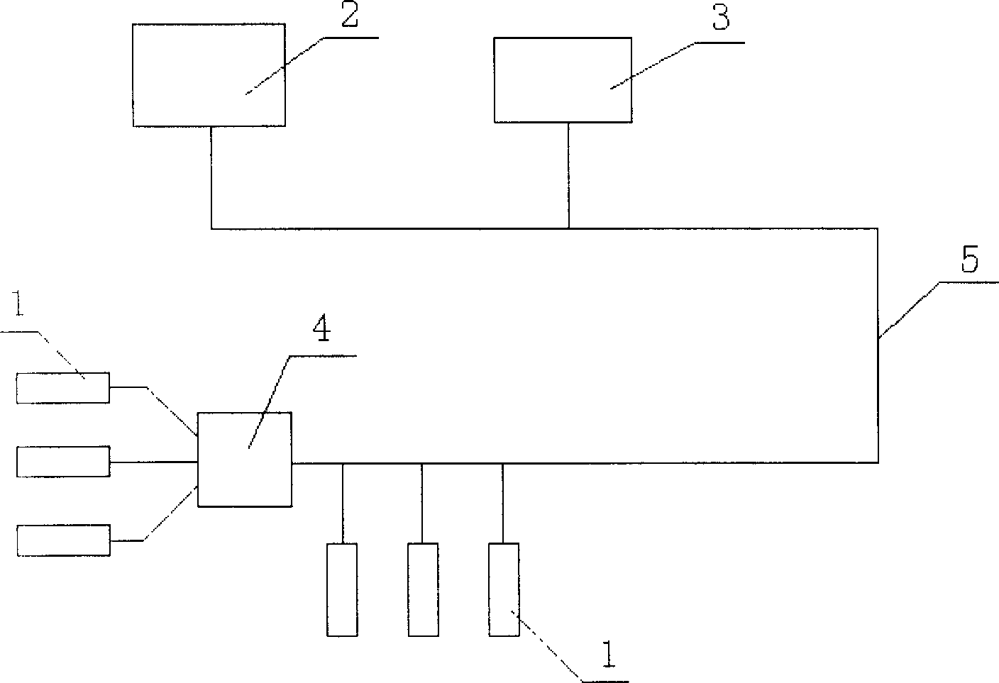 Garbage collecting station with remote control and diagnosis device