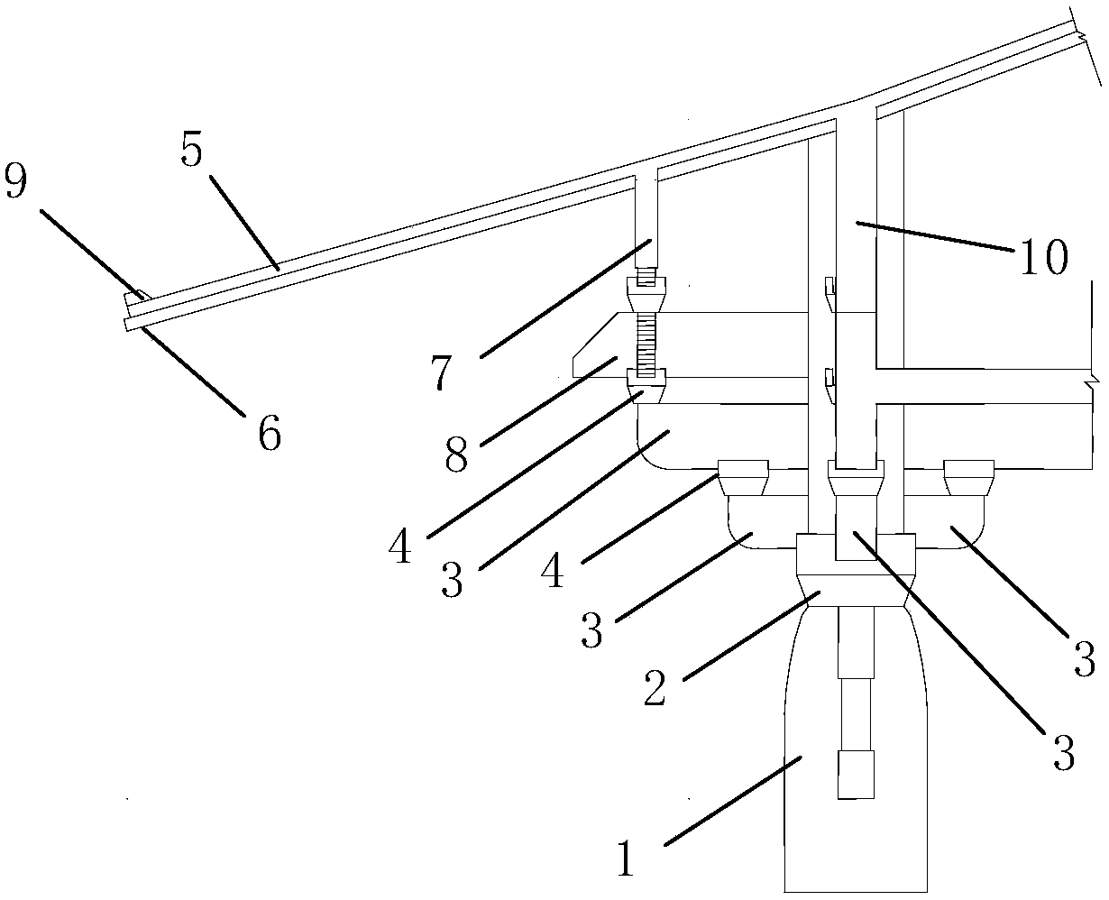 Construction method of prefabrication and reverse installation of concrete decorative components for cornices of antique buildings