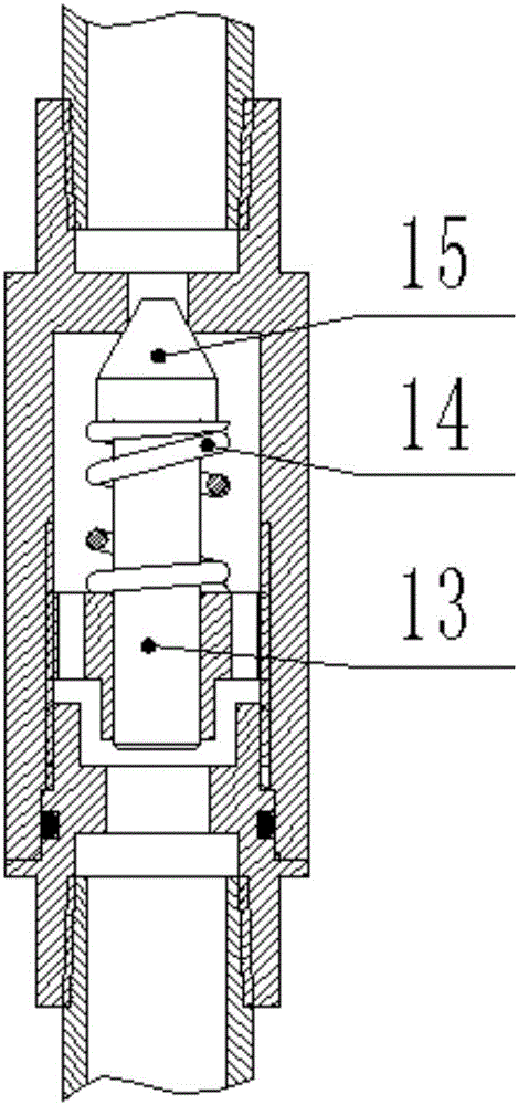 Automatic controlled drop dosing device for oil well