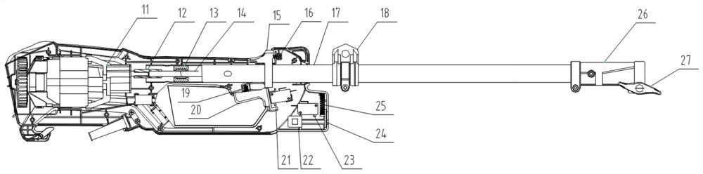 Handle-replaceable multifunctional garden trimming tool