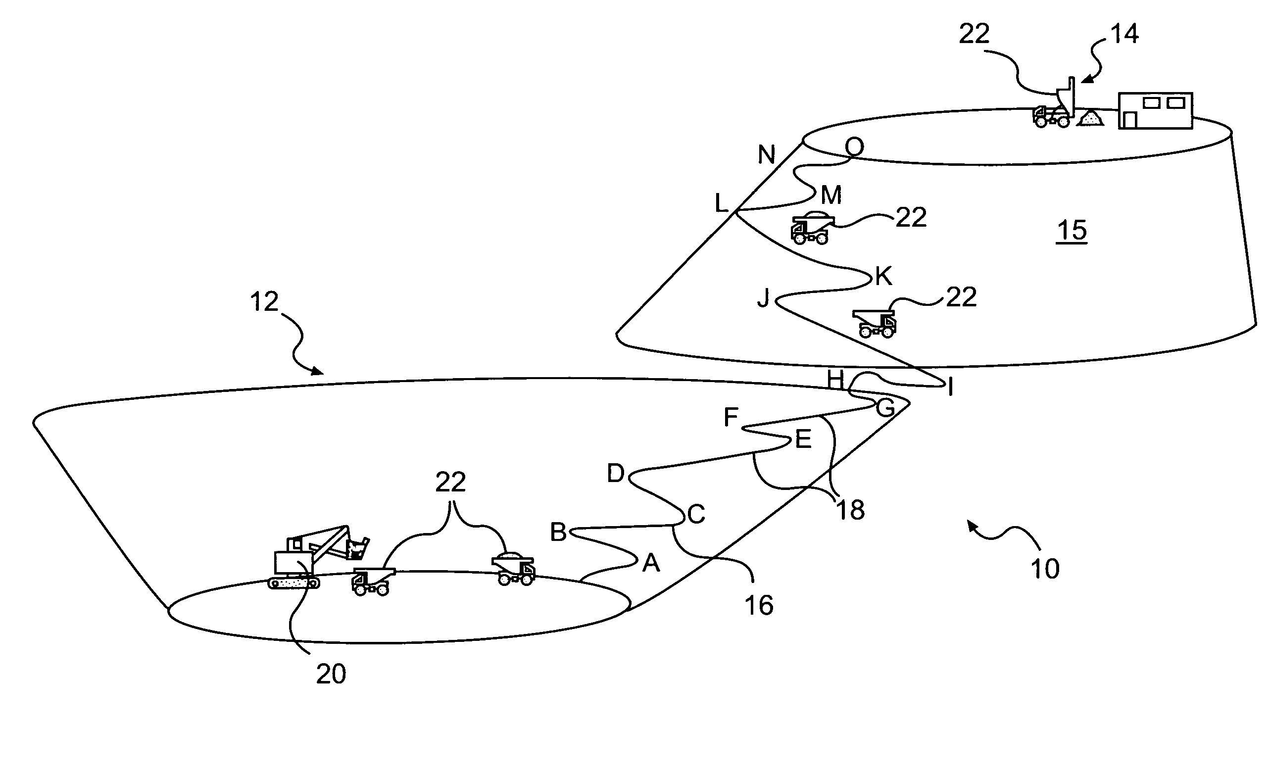 Method of determining a machine operation using virtual imaging