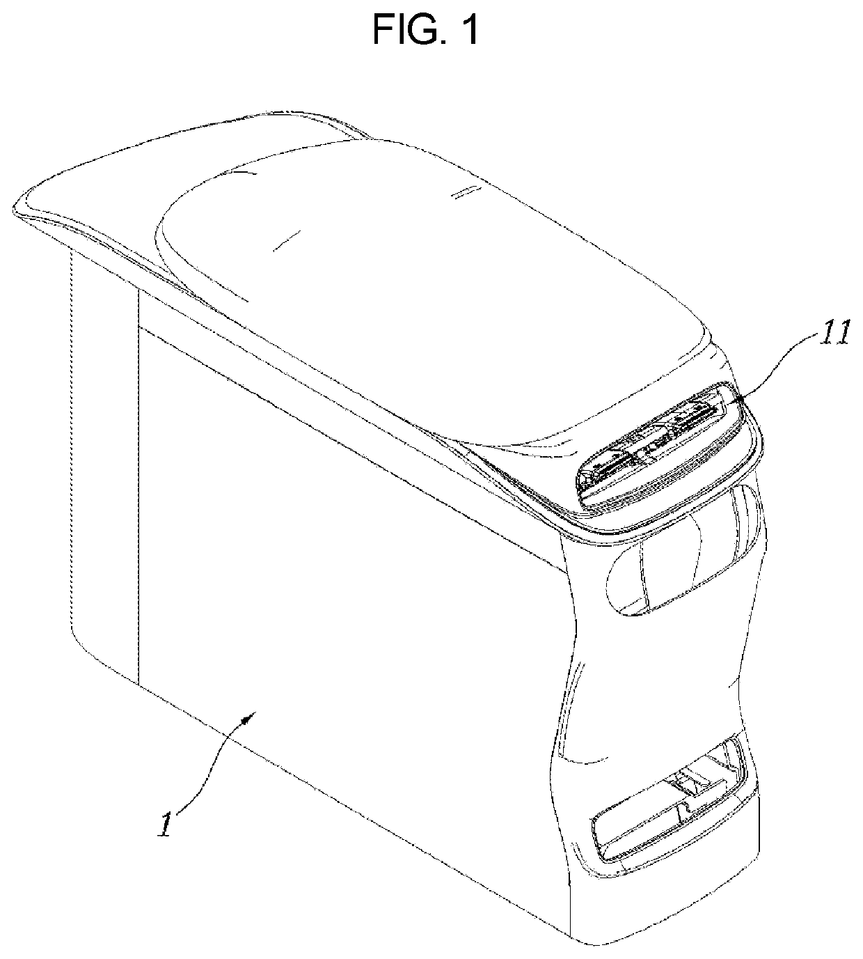 Control method for vehicle with moving console system