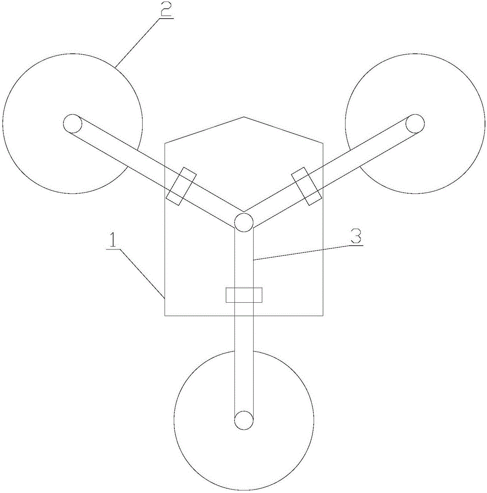 Three-barrel self-elevating gantry type wind power generator foundation structure and construction method thereof