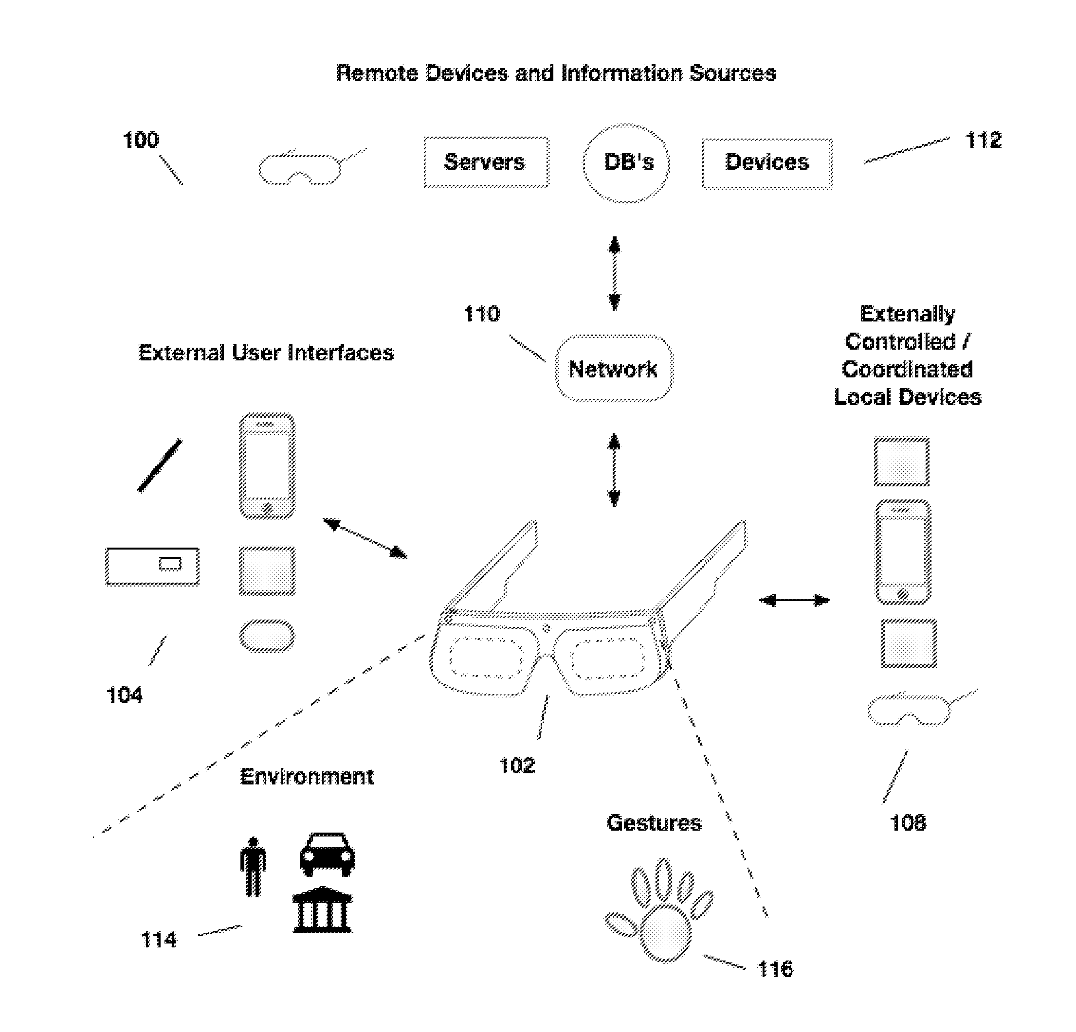 External user interface for head worn computing