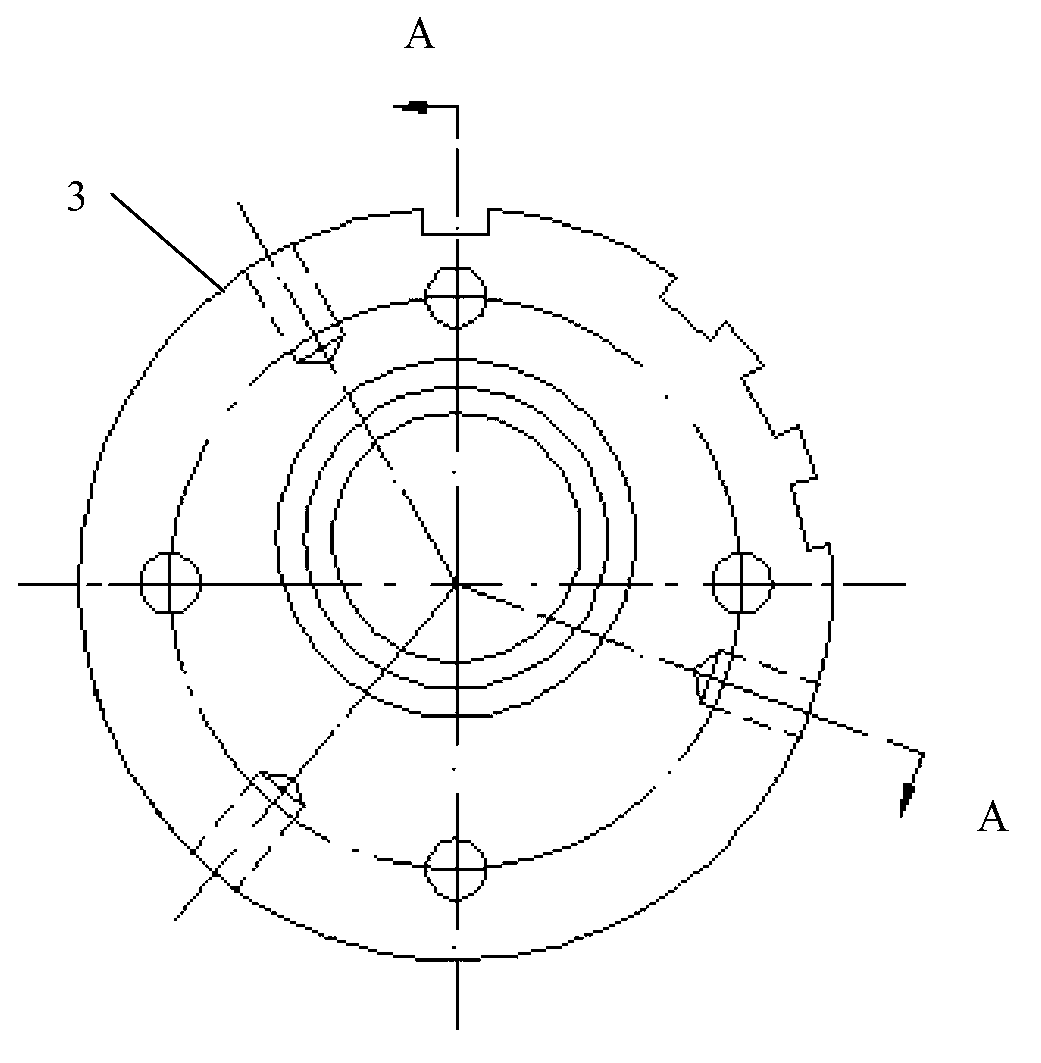 Crystallizer-oscillated eccentric mechanism without radial clearance