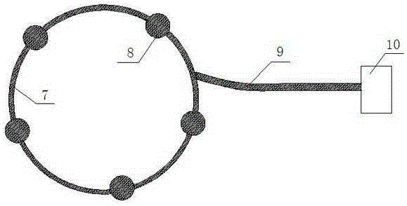 High-frequency interference protection ground electrode and its embedding method