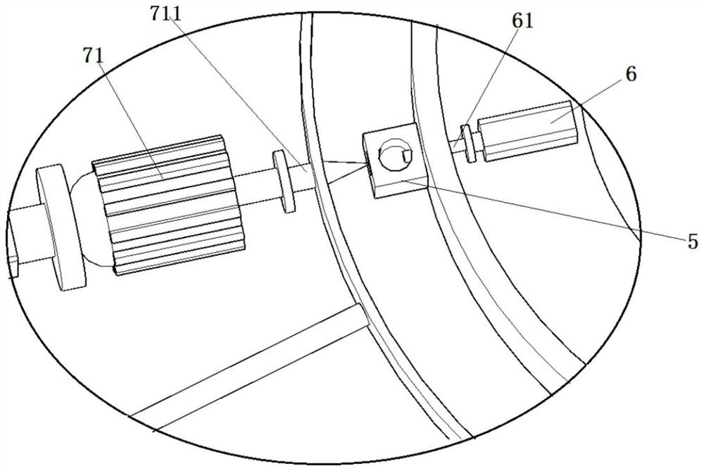 Electric vehicle switch handle accessory automatic feeding machining device and machining method