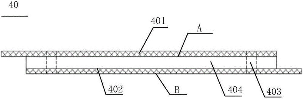 Double-sided adhesive tape attaching device and method