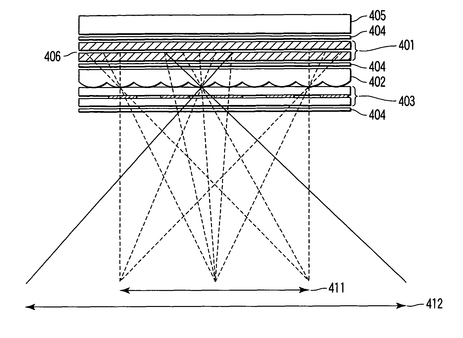 Apparatus displaying three-dimensional image