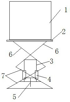 5G signal transmitter capacitor formed foil multistage oxidation treatment process and production line thereof