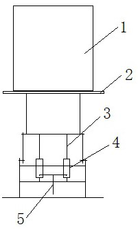 5G signal transmitter capacitor formed foil multistage oxidation treatment process and production line thereof